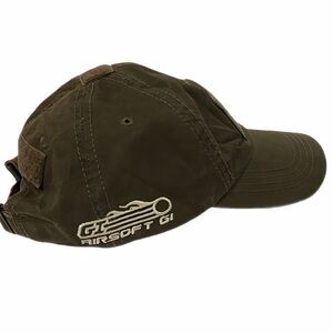 Airsoft GI Tactical Handy Cap Green 3 Velcro patch panels